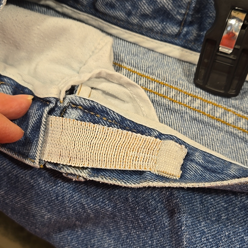 LL Bean Comfort Waist 100% Cotton 46x32 Mens Jeans - Pre-Owned - Picture 8 of 10